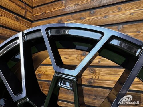 Ratlankis R18x8.5  5X120  ET  33  72.6  I0384  (YF0384)  Black+Tinted Face (BLTF)  For BMW  (A)  (HYBRID FORGED)