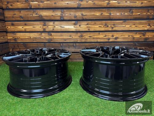 Ratlankis R18x8.5  5X120  ET  33  72.6  I0384  (YF0384)  Black+Tinted Face (BLTF)  For BMW  (A)  (HYBRID FORGED)