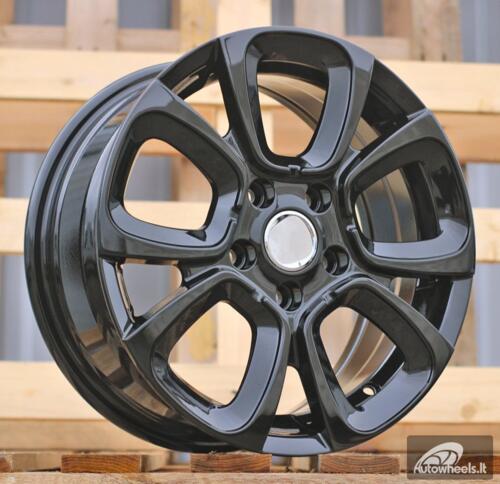 Ratlankis R15x6.5  5X108  ET  42  65.1  I5666  Black (BL)  For RACIN  (A)