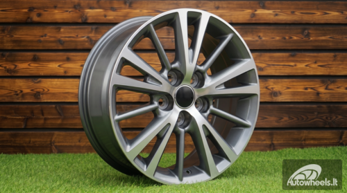 Ratlankis R15x6  5X100  ET  39  54.1  L1051  (IN0099)  Grey Polished (MG)  For TOYOT  (A)