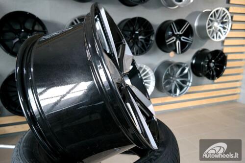 Ratlankis R18x8  5X112  ET  35  66.45  A5470  (IN5400)  Black Polished (MB)  For AUD  (A)