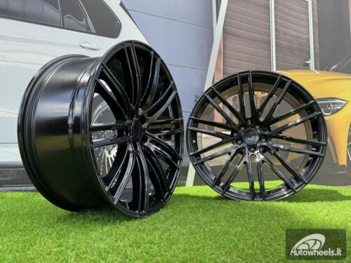 Ratlankis R21x9.5  5X130  ET  61  71.6  B1271  (H3085F)  Black (BL)  For PORCH  (Z3)  (HYBRID FORGED Rear+Front)