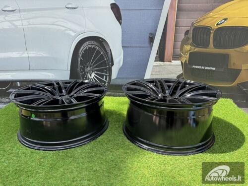 Ratlankis R21x9.5  5X130  ET  61  71.6  B1271  (H3085F)  Black (BL)  For PORCH  (Z3)  (HYBRID FORGED Rear+Front)
