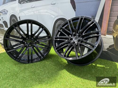 Ratlankis R21x11.5  5X130  ET  69  71.6  B1271  (H3085F)  Black (BL)  For PORCH  (K7+Z3)  (HYBRID FORGED Rear+Front)