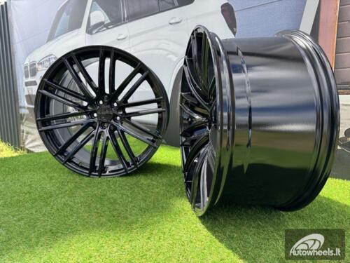 Ratlankis R21x11.5  5X130  ET  69  71.6  B1271  (H3085F)  Black (BL)  For PORCH  (K7+Z3)  (HYBRID FORGED Rear+Front)