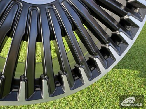 Ratlankis R21x9  5X112  ET  30  66.6  H3286F  Black Polished Half Matt (MBHM)  For MER  (Z3)  (HYBRID FORGED Front+Rear)