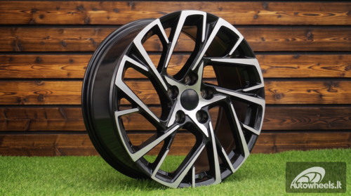 Ratlankis R17x7  5X114.3  ET  51  67.1  H3318F  Black Polished (MB)  For HYUND  (Z3)  (HYBRID FORGED)