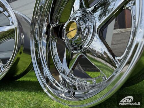 Ratlankis Ferrari Azev Type A Style R17X10J 5X112/5X120 ET15 72.6 Chrome wheel