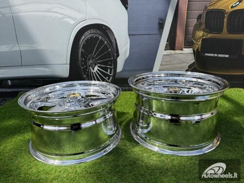 Ratlankis Ferrari Azev Type A Style R17X10J 5X112/5X120 ET15 72.6 Chrome wheel