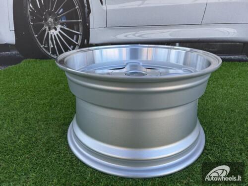 Ratlankis Azev Type A Style R15X8J 5X100/5X114.3 ET20 73.1 Silver with Diamond Cut Lip