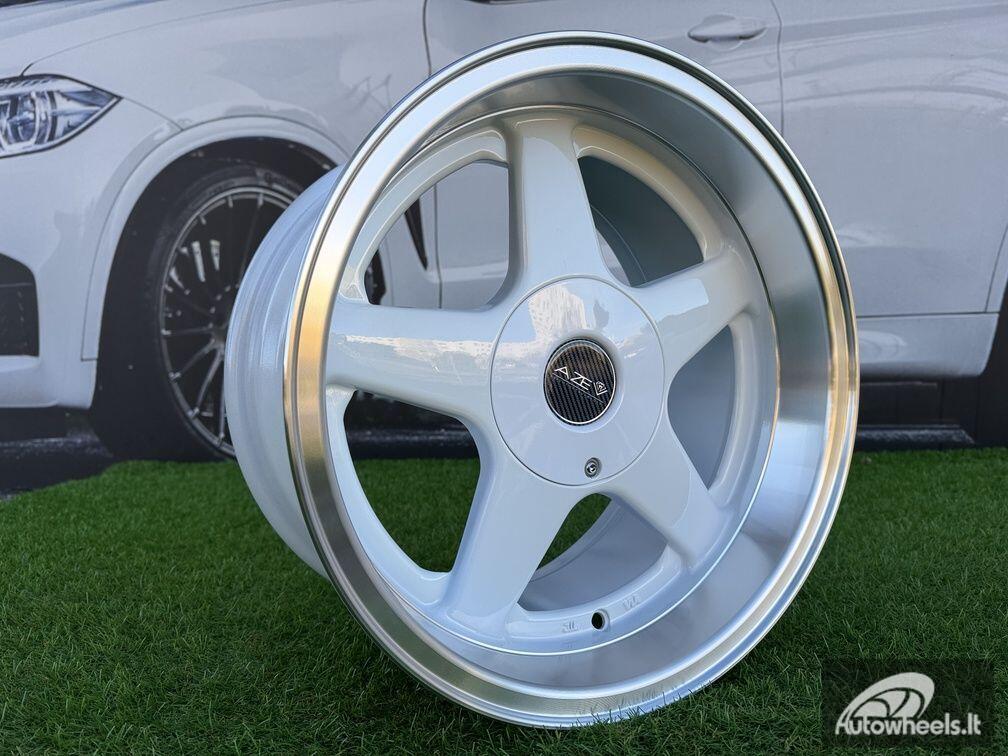 Ratlankis Azev Type A Style R15X8J 4X100/5X114.3 ET20 73.1 White with ...