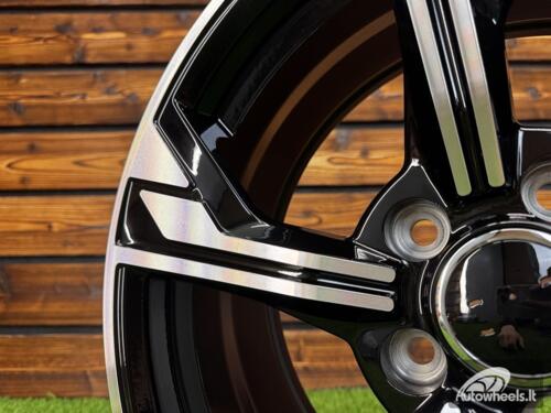 Ratlankis R18x8  5X112  ET  40  66.5  B5419  Black Polished (MB)  For AUD  (R)