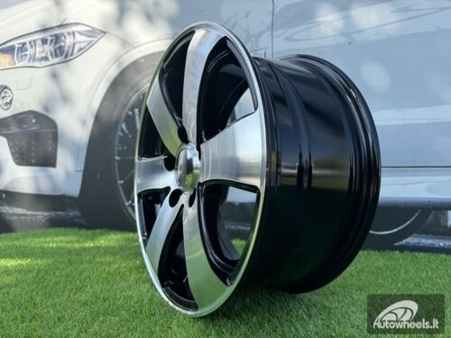 Ratlankis R16x7  5X108  ET  46  65.1  BK747  Black Polished (MB)  For RACIN  (L3)  ((max 1400kg))