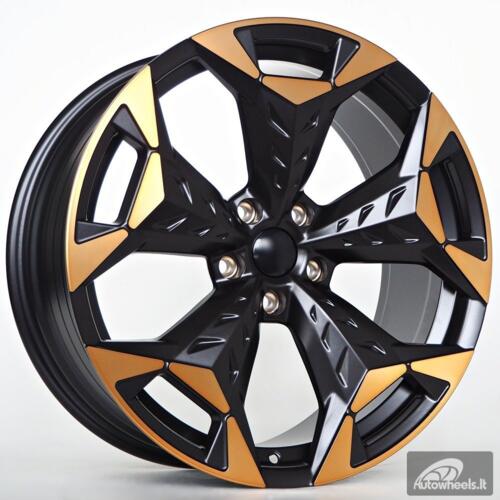 Ratlankis Amber 8,5X19 5X112 ET38 57,1 Satin BFM + Copper