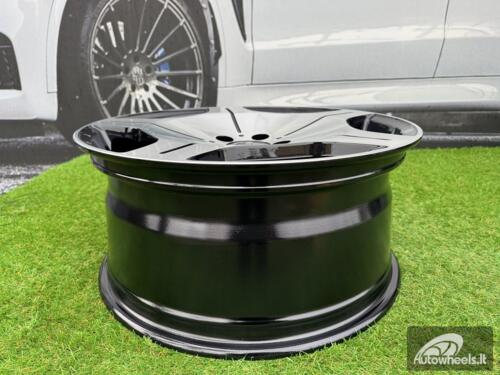 Ratlankis R19x9.5  5X112  ET  43  66.6  FBX035  (H3069FA)  Black Polished (MB)  For MER  (A)  (HYBRID FORGED)