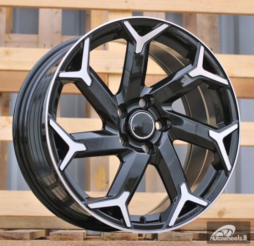 Ratlankis R18x8  5X114.3  ET  40  60.1  F3051  Black Polished (MB)  For TOYOT  (Z1)  (HYBRID FORGED)