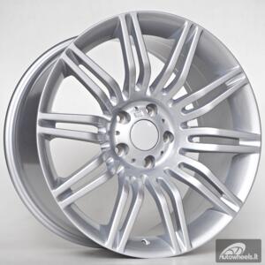 Ratlankis Member 9,5X19 5X120 ET25 72,6 Silver
