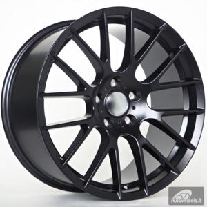 Ratlankis Santo 8X18 5X120 ET38 72,56 Satin Black