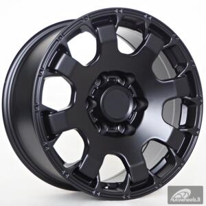 Ratlankis OF19 (4X4) 8X17 6X139,7 ET5 106,1 Matt Black