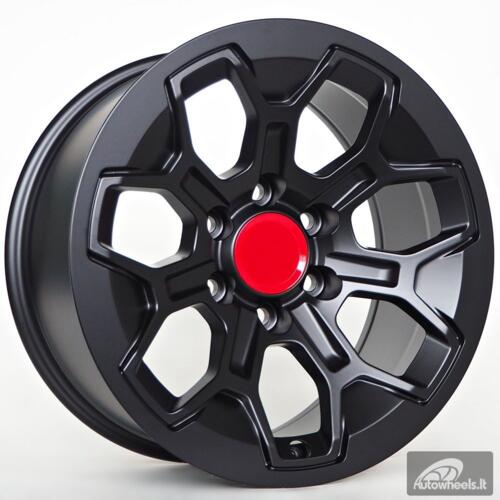 Ratlankis OF20 (4X4) 9X18 6X139,7 ET15 106,1 Matt Black