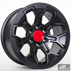 Ratlankis OF20 (4X4) 9X18 6X139,7 ET15 106,1 Matt Black