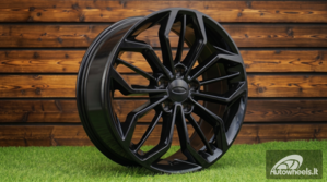 Ratlankis R18x8  5X108  ET  55  63.3  FE187  (FBX216)  Black (BL)  For FORD  (K8)  (HYBRID FORGED)
