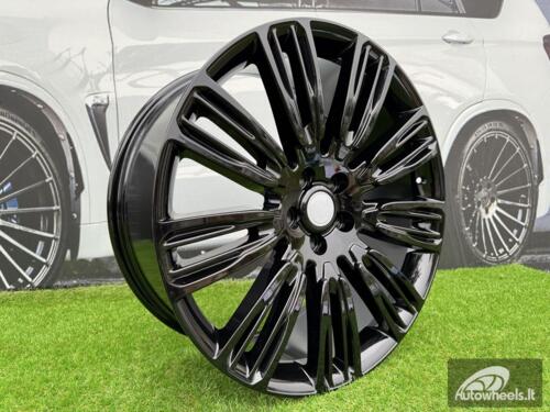 Ratlankis R22x9.5  5X108  ET  45  63.3  XE136  (FBX207)  Black (BL)  For LAND  (K8)  (HYBRID FORGED)