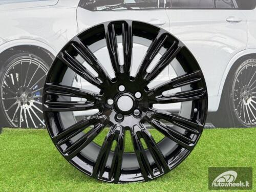 Ratlankis R22x9.5  5X108  ET  45  63.3  XE136  (FBX207)  Black (BL)  For LAND  (K8+Z6)  (HYBRID FORGED)