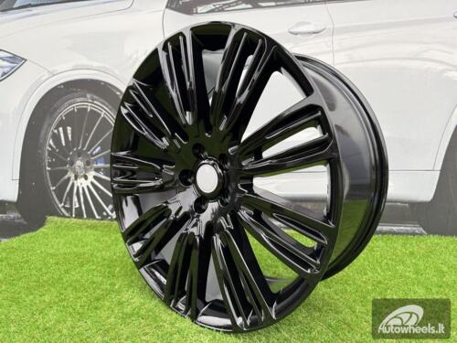 Ratlankis R22x9.5  5X108  ET  45  63.3  XE136  (FBX207)  Black (BL)  For LAND  (K8+Z6)  (HYBRID FORGED)