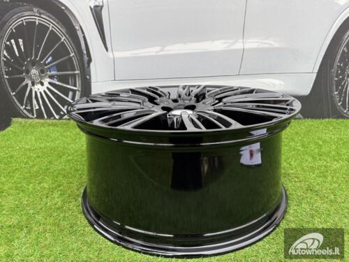 Ratlankis R22x9.5  5X108  ET  45  63.3  XE136  (FBX207)  Black (BL)  For LAND  (K8+Z6)  (HYBRID FORGED)