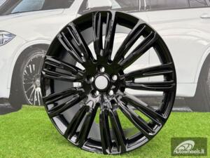 Ratlankis R22x9.5  5X108  ET  45  63.3  XE136  (FBX207)  Black (BL)  For LAND  (K8+Z6)  (HYBRID FORGED)