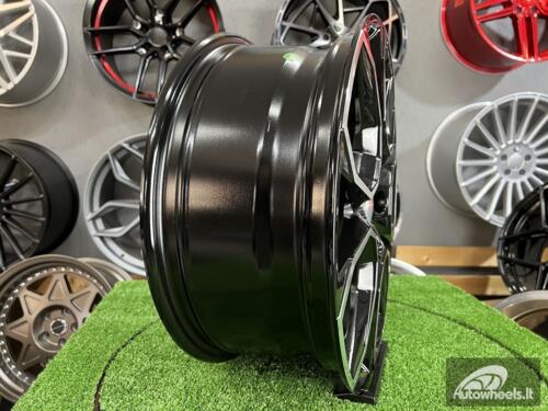 Ratlankis R18x8  5X112  ET  40  57.1  SK516  (BK5278)  Black Polished (MB)  For SKODA  (K4+M)