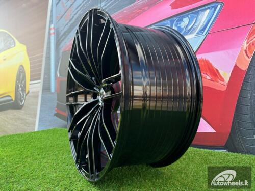 Ratlankis R20x9  5X112  ET  30  66.5  F1995  (YF0417)  Black (BL)  For AUD  (K8)  (HYBRID FORGED ABT Style)