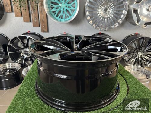 Ratlankis R18x8  5X112  ET  40  66.5  I5493  Black Polished (MB)  For AUD  (K8)  (BP)