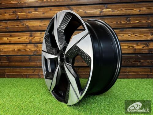 Ratlankis R18x7.5  5X114.3  ET  50  67.1  I5637  Black Polished Half Matt (MBHM)  For RACIN  (K8)