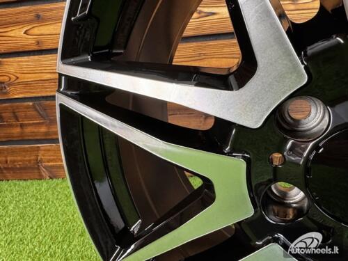 Ratlankis R19x8  5X112  ET  52  66.6  YF7075  Black Polished (MB)  For MER  (K7)  (HYBRID FORGED V-Class/Vito 1075kg)