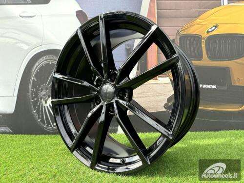 Ratlankis R18x8  5X112  ET  45  57.1  BK864  Black (BL)  For VW  (Z7+P)