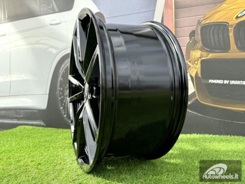 Ratlankis R18x8  5X112  ET  45  57.1  BK864  Black (BL)  For VW  (Z7+P)