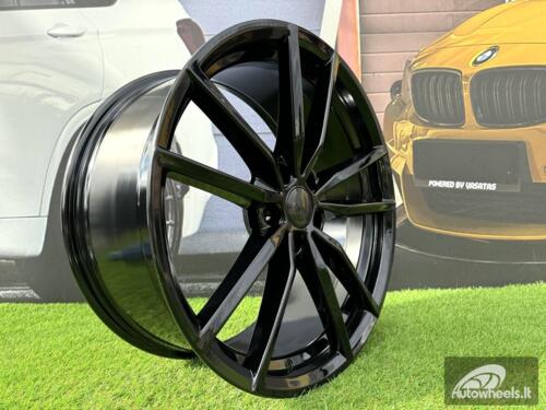 Ratlankis R18x8  5X112  ET  45  57.1  BK864  Black (BL)  For VW  (Z7+P)