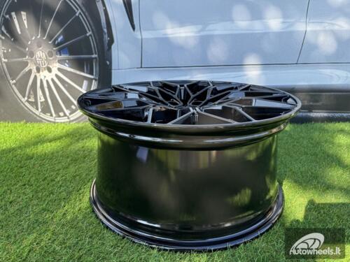 Ratlankis R20x8.5  5X112  ET  25  66.6  IN292  (FBX250)  Black (BL)  For BMW  (Z5)  (HYBRID FORGED Rear+Front)
