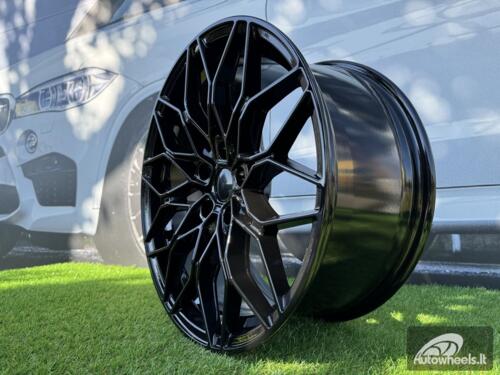 Ratlankis R20x9.5  5X112  ET  40  66.6  IN292  (FBX250)  Black (BL)  For BMW  (Z5+A)  (HYBRID FORGED Rear+Front)
