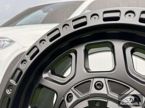 Ratlankis R17x8  10X120/127  ET  30  71.5  B1375  Black Half Matt (BLHM)  For RACIN  (Z1)