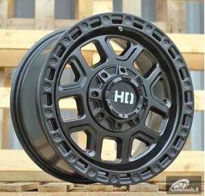 Ratlankis R17x8  10X120/127  ET  30  71.5  B1375  Black Half Matt (BLHM)  For RACIN  (Z1)