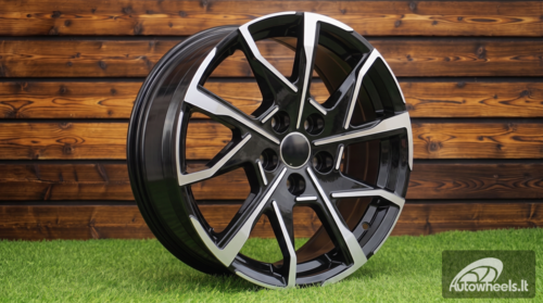 Ratlankis R19x6.5  5X114.3  ET  40  60.1  YF1159  Black Polished (MB)  For TOYOT  (Z6)  (Prius V (XW60) HYBRID FORGED)