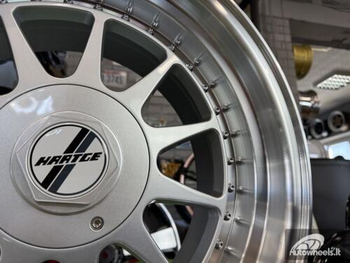 Ratlankis OZ Hartge Style R17X8.5J 4X100/4X114.3 ET30 73.1 Silver with Diamond cut lip