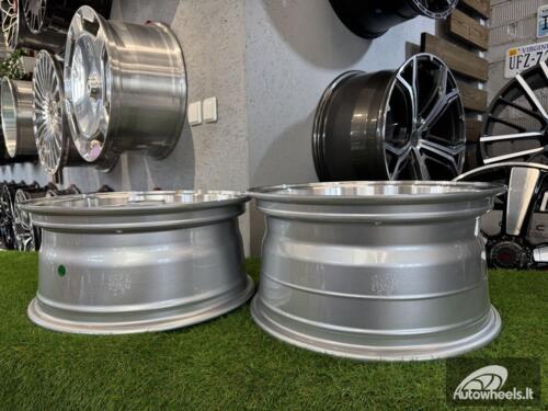 Ratlankis OZ Hartge Style R17X8.5J 4X100/4X114.3 ET30 73.1 Silver with Diamond cut lip