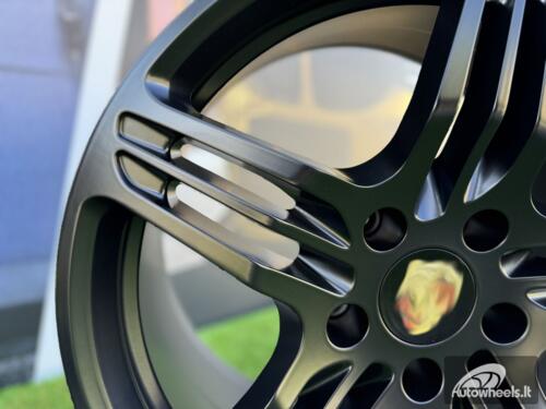 Ratlankis Porsche 911 997 Turbo Style R19X8.5J 5X130 ET57 71.6 Black half matt
