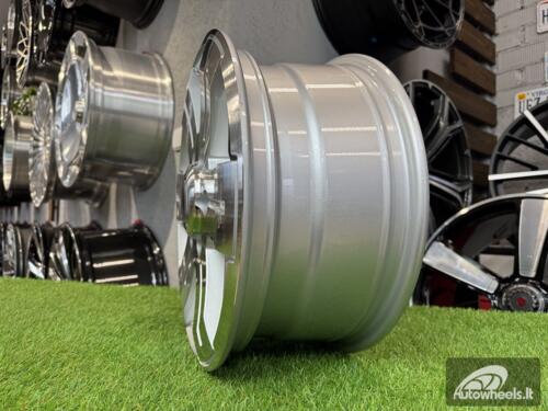 Ratlankis Mercedes Sprinter, VW Crafter 1400kg R16X7J 6X130 ET50 84.1 Silver with Diamond cut