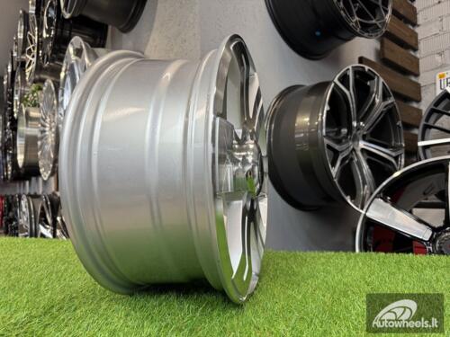 Ratlankis Mercedes Sprinter, VW Crafter 1400kg R16X7J 6X130 ET50 84.1 Silver with Diamond cut