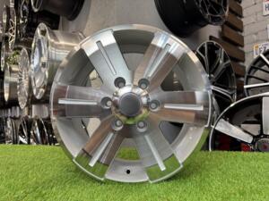 Ratlankis Mercedes Sprinter, VW Crafter 1400kg R16X7J 6X130 ET50 84.1 Silver with Diamond cut